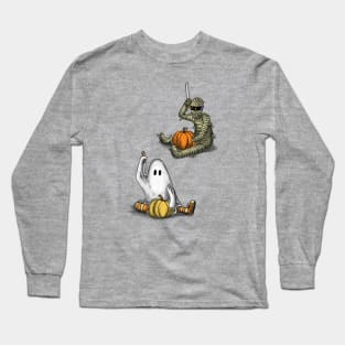 Ghostly Encounters- Carving Long Sleeve T-Shirt